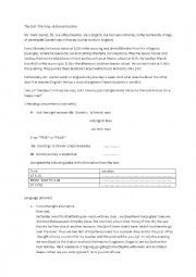 English Worksheet: 8t form test