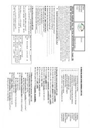 English Worksheet: a very good exam for the 9th grade students