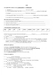 English Worksheet: A Quiz 