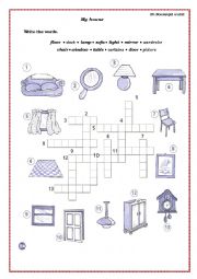 English Worksheet: Myhouse 