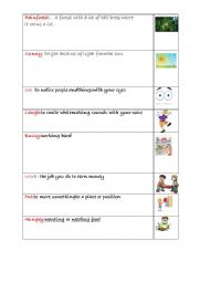 English Worksheet: The Ant and Grosshopper