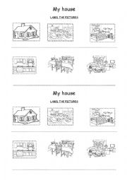 English Worksheet: LABEL PICTURES