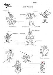 English Worksheet: CARNIVAL
