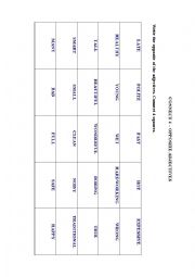 English Worksheet: Connect 4 : opposite adjectives