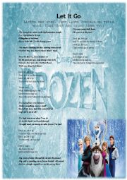 English Worksheet: Let It Go