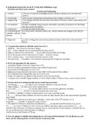 English Worksheet: Science and Technology. Inventions.