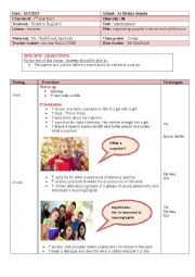 English Worksheet: lesson plan of expressing surprise/ interest and indifferencens