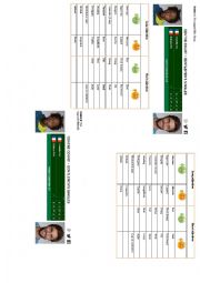 English Worksheet: Tennis conversation