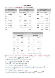 English Worksheet: Past Simple