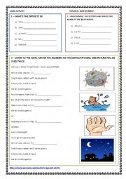 English Worksheet: We all stand together