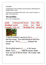 The Gruffalo