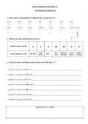 Letter o PRONUNCIATION in Like a Hobo song