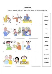 English Worksheet: Ms