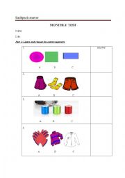 English Worksheet: The present tense