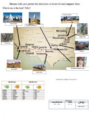 Route 66 - attractions - compare