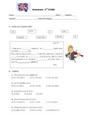 English Worksheet: Present Simple