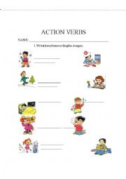 Actions verbs