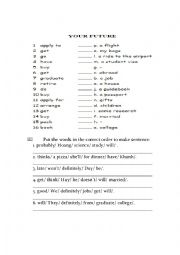 English Worksheet: Review handouts - Engage 3 (Unit 1 - 3)