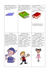 English Worksheet: Present Simple(s/es endings) 