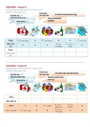2 PAIR WORKS / present perfect - past simple