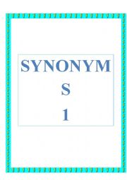 SYNONYMS 1