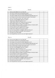 English Worksheet: Trinity Grade 5 exam questions