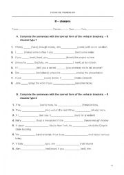 English Worksheet: If clauses type 0,1,2