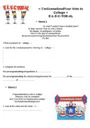 English Worksheet: Electoral College