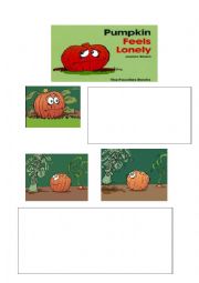 English Worksheet: pumpkin feels lonely