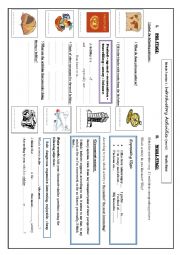 English Worksheet: module 3 section 1 part 1