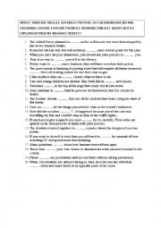 English Worksheet: prepositions