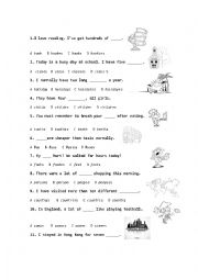 Singular and Plural Nouns