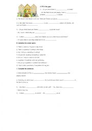 English Worksheet: Some, any, no, every worksheet