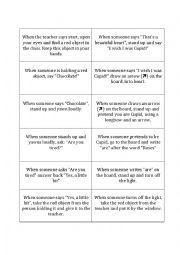 English Worksheet: Valentines Day Chain Game