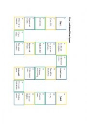 Communicative grammar: First conditional