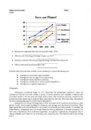 English Worksheet: Greenpeace - environmental tiered task