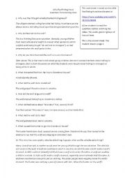 English Worksheet: Listening Comprehension Lesson using the story Little Red Riding Hood