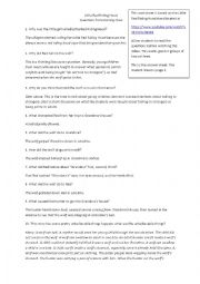 English Worksheet: Listening Comprehension Lesson using the story Little Red Riding Hood