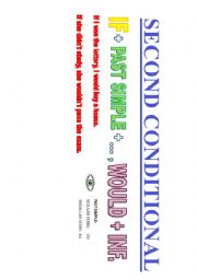 English Worksheet: SECOND CONDITIONAL