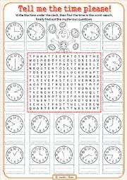 Wordsearch worksheets