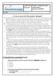 English Worksheet: GEEI 1 