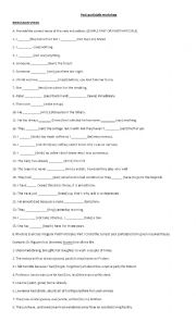 English Worksheet: PRESENT PERFECT