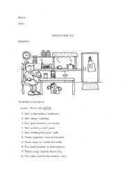 English Worksheet: reading practice and verb have got