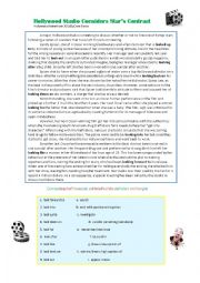 English Worksheet: Phrasal Verbs with Look; Story and Debate