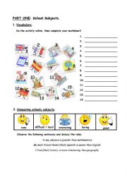 English Worksheet: Degree of the adjectives