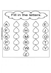English Worksheet: Kindergarten worksheets
