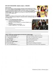 English Worksheet: How I met your mother - New Years Eve special