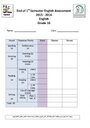 Exam gr.10 