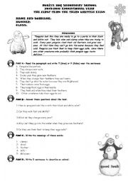 English Worksheet: Reading Exam