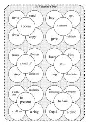 English Worksheet: St. valentines Day